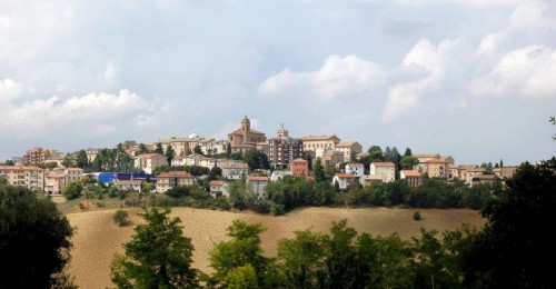 Montefano - Montefano vista sud
