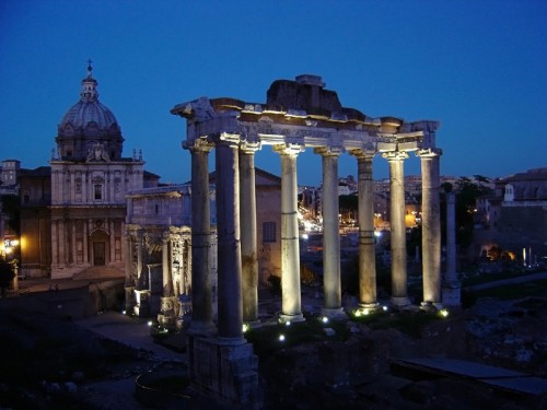 Roma - Fori imperiali di notte