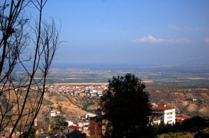vista da fuori le grotte