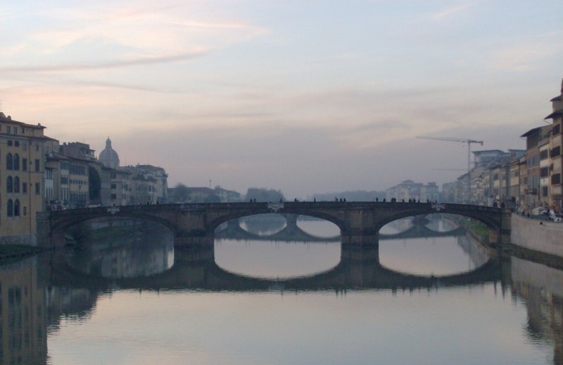 ''tramonto sull’Arno'' - Firenze