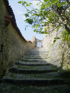 La scala del castello Normanno