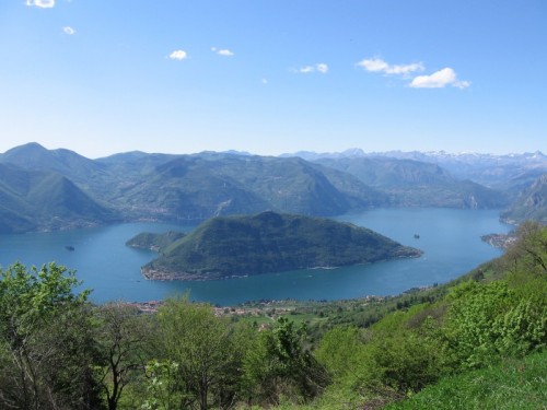 Monte Isola - panorama da S. Maria del Giogo