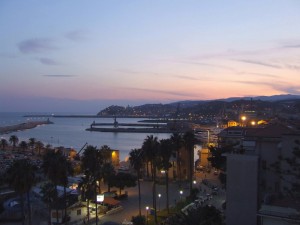 Tramonto a Imperia