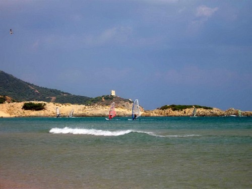 Iglesias - il surf .....e la torre spagnola
