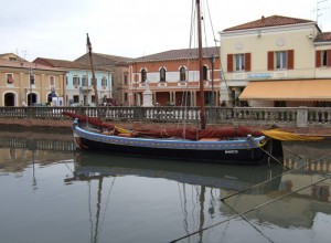 Cesenatico: Panorama sul porto canale.