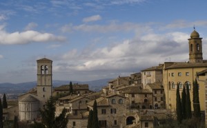 Nuvole su Assisi