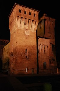 Il Castello di Finale Emilia …di notte.