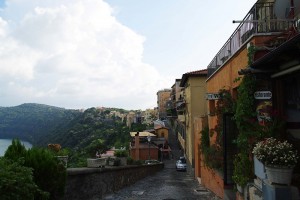 La panoramica del castello