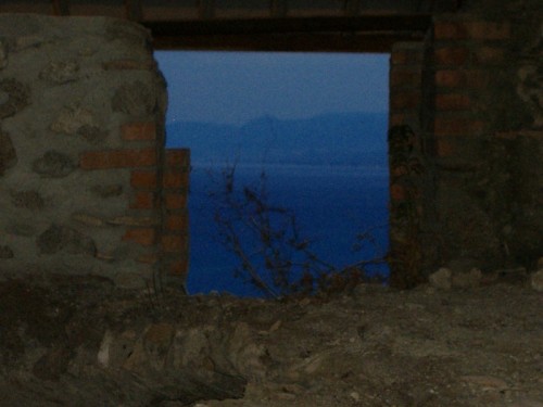 Roccella Ionica - il mare dal castello