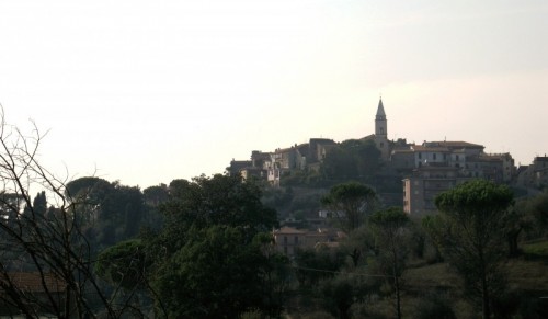 Ponzano Romano - Ponzano Romano visto dalla verde vallata