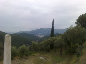 Villanova d’Albenga vista dall’alto