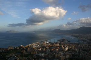 Palermo vista dal Monte Pellegrino