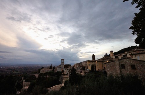 Assisi - sul far della sera