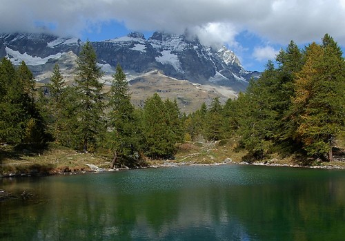 Valtournenche - Lago blu di Cervinia