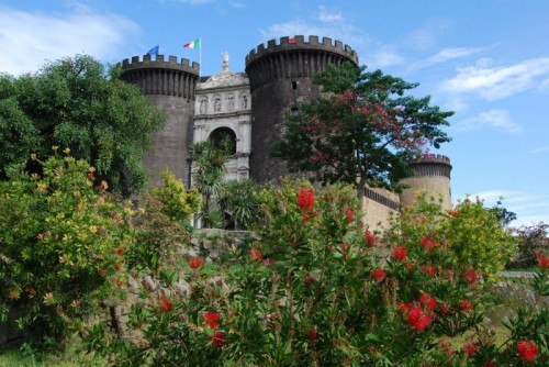 Napoli - Maschio tra i fiori