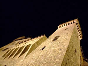 Lato Ovest Torre del Castello di Vignola.