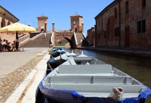 Canali e Porta tre ponti a Comacchio