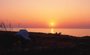 Tramonto nel Golfo di Cofano