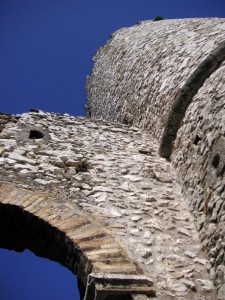 Castello Orsini, la torre vertiginosa.