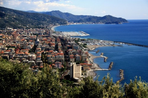 Chiavari - chiavari vista dalle grazie Chiavari - chiavari vista dalle grazie