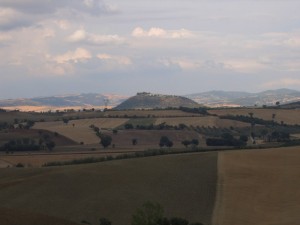 Val d’Orcia da Cinigiano, Montenero d’Orcia