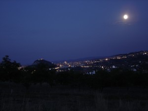 veduta notturna di campobasso