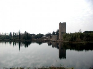 La torre Caetani a Ninfa