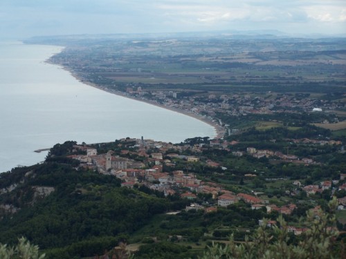 Ancona - Vista dal Monte Conero