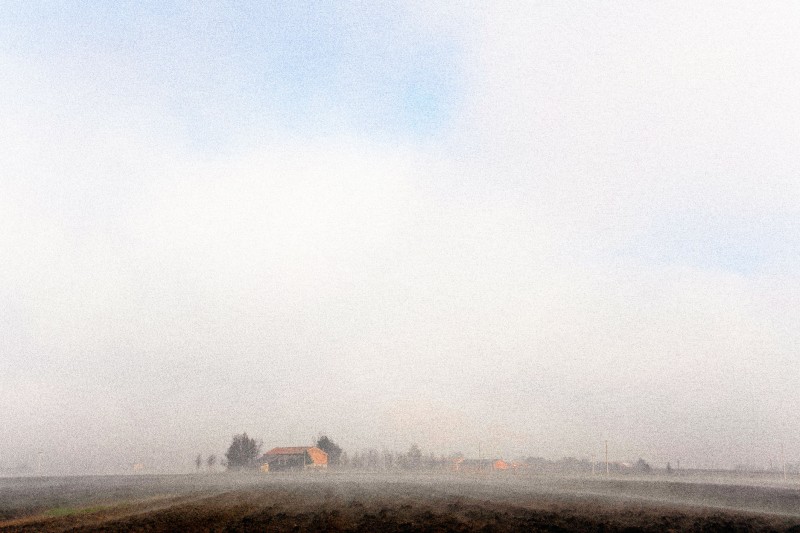 ''1. TRA LA NEBBIA LUNGO IL PO'' - Serravalle a Po