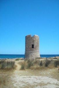 Torre sulla spiaggia di Posada