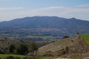 Lariano e il Monte Artemisio