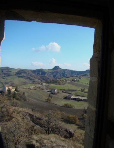 Canossa - Dalla torre di guardia