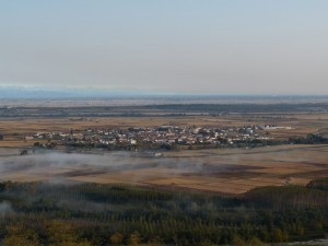 …i primi banchi di nebbia dopo la mietitura del riso…