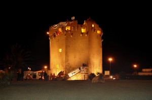 Porto Torres: La Torre Aragonese …con protesta operaia