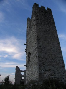 La torre del castello di Belfort