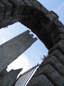 Uno scorcio dal portale