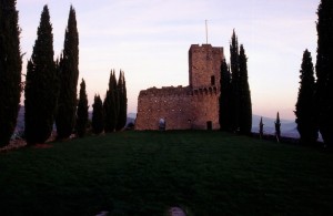 Castello di Romena (cinta muraria e torre della prigione )