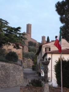 il castello e la bandiera