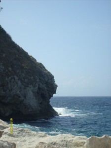 il vento sulle rocce