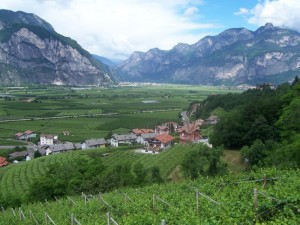 Panorama sulla Valle dell’Adige