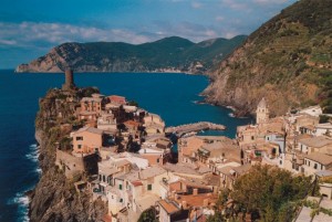 La bellissima Vernazza, affacciata sulle 5 terre