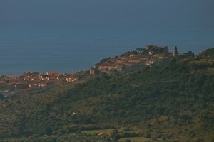 Castiglione della Pescaia da Castello Prile