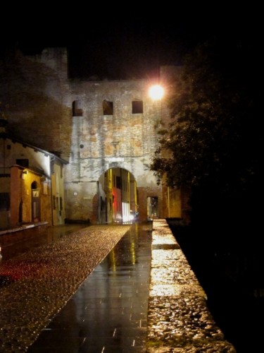 Castelfranco Veneto - riflessi di pioggia