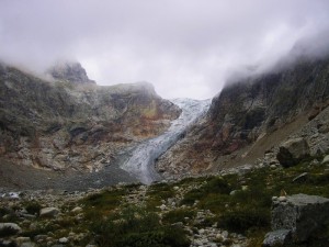 Serpentone di ghiaccio (Val Ferret)