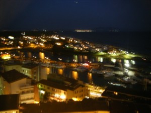 Porto Canale di notte