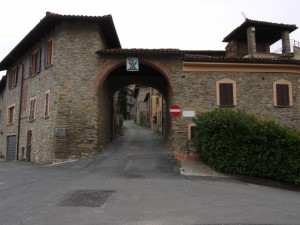 porta d’accesso al borgo medievale…