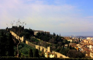 Firenze: le mura che cingono il quartiere di San Niccolò