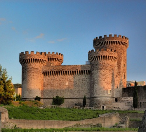 Tivoli - Il castello "Rocca Pia" a Tivoli 