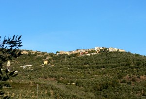 Chiusanico tra gli ulivi