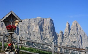 Lo Sciliar all’Alpe di Siusi